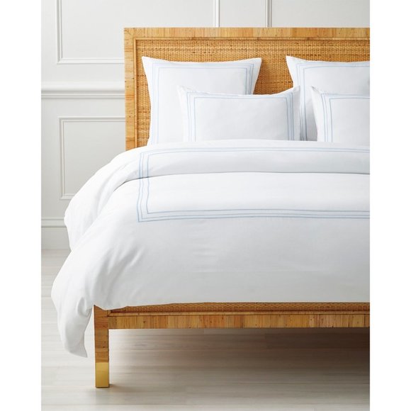 Serena & Lily Bedding New Serena Lily Soho Sateen Duvet Cover